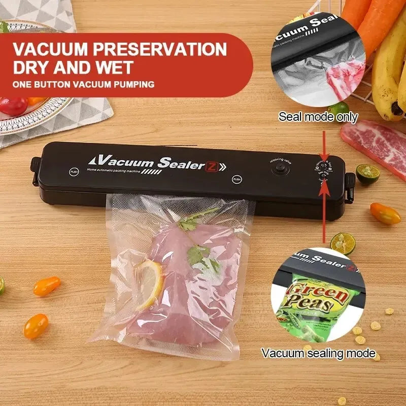 VacFood Vacuum Sealer – Automatic Food Vacuum Sealer Machine for Freshness & Food Preservation