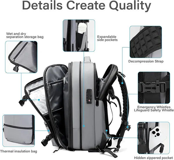 BackBog Waterproof Backpacks For Travel US8