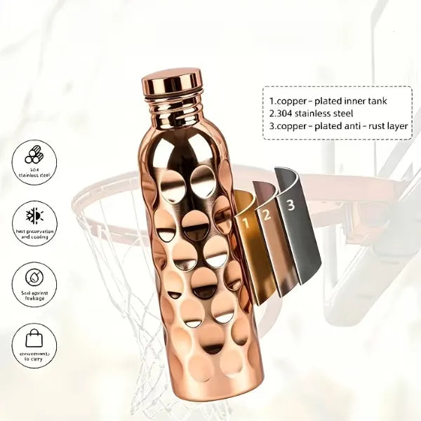 Vessora Copper Water Bottles AU1