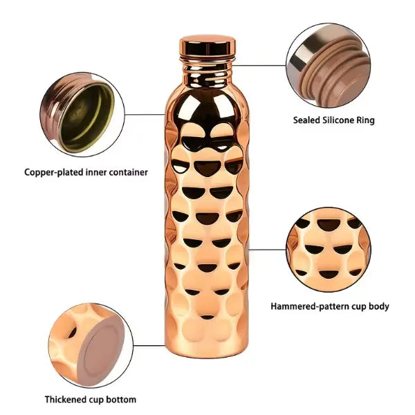 Vessora Copper Water Bottles AU1