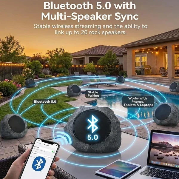 TerraBeat Outdoor Rock Speakers US8