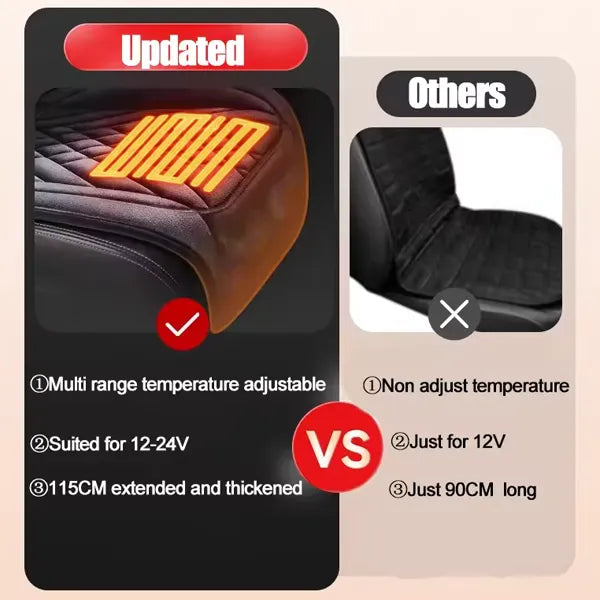 Kehseev Heated Car Seat Cover
