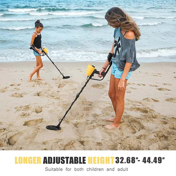 TeroTera Metal Detector – High Accuracy Gold & Silver Detector with 8" Coil, Disc & All Metal Mode