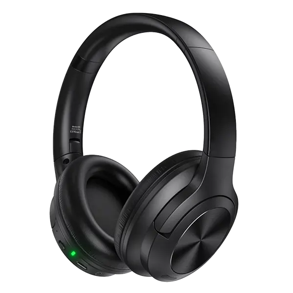 BrusPhone Wireless Headphones – Bluetooth 5.3, Adaptive Hybrid Noise Cancelling, Hi-Res Audio, Foldable Design