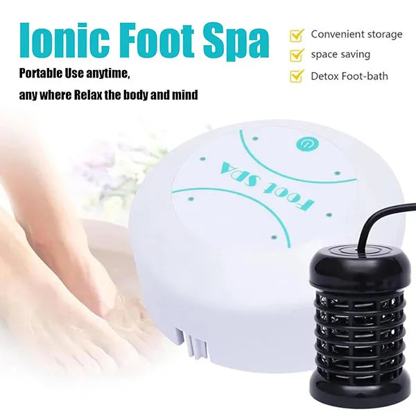 Lonelix Z2 Ionic Foot Bath Machine – Ion Detox Foot Spa & Chi Cleanse for Home, Salon & Beauty Club