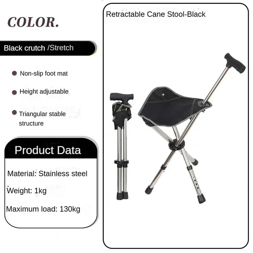 YasuSeat Walking Stick With Seat AU2